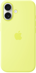 Apple iPhone 17 ovitek, MagSafe, silikonski, rumen (mgev4zm/a)