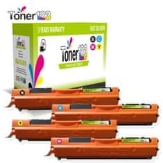 Toner123 Komplet Canon 729 / CRG-729 / LBP-7000, LBP-7010c, LBP-7018c kompatibilni tonerji (4) - črna, cyan, magenta, rumena