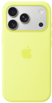 Apple iPhone 17 Pro ovitek, MagSafe, silikonski, rumen (mgff4zm/a)