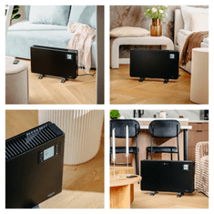 Camry Konvektor CR 7739-B LCD 2000W, črni