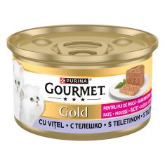 Gourmet Gold Junior pašteta za muce, teletina