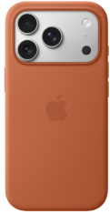 Apple iPhone 17 Pro ovitek, MagSafe, silikonski, Terra Cotta (mgfj4zm/a)