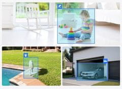 Reolink ARGUS B310 IP kamera in solarni panel, Super HD, dvosmerna komunikacija, bela