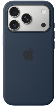 Apple iPhone 17 Pro ovitek, MagSafe, silikonski, Midnight (mgfh4zm/a)