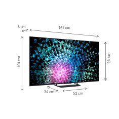 Thomson 75MG7C15 4K UHD MiniLED televizor, GoogleTV, 144Hz, Dolby