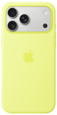 Apple iPhone 17 Pro Max ovitek, MagSafe, silikonski, rumen (mgfm4zm/a)