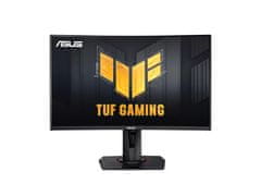 ASUS Monitor 27" (69 cm) FullHD VA 240Hz, ukrivljen, 2xHDMI, DisplayPort, 2xUSB, zvočniki, TUF Gaming VG27VQM