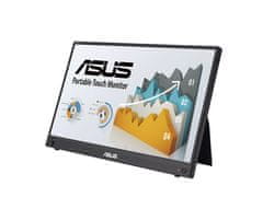ASUS Prenosni monitor 15.6" (40 cm) FullHD Touch IPS 60Hz, Mini HDMI, 2x USB-C DP Alt, zvočniki, ZenScreen MB16AHT