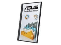 ASUS Prenosni monitor 15.6" (40 cm) FullHD Touch IPS 60Hz, Mini HDMI, 2x USB-C DP Alt, zvočniki, ZenScreen MB16AHT