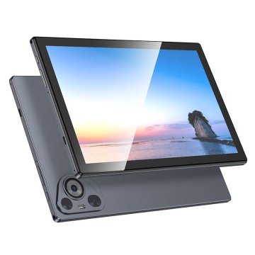 Hoco 10,1-palčni tablični računalnik Hoco HD Wi-Fi/4G/BT 5.0 Android 14 A15 s 6 GB/128 GB, siva barva