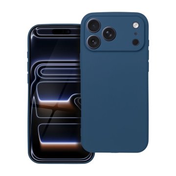 OEM Mehka torbica za iPhone 17 Pro Max, temno modra