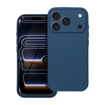OEM Mehka torbica za IPHONE 17 Pro temno modra