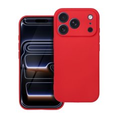 OEM Mehka torbica za IPHONE 17 Pro rdeča