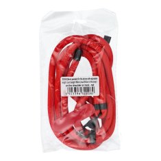 OEM Vrvica za telefon, trak za telefon - SWING (8 mm) z nastavljivo dolžino / dolžina vrvice 165 cm (največ 82,5 cm v zanki) / za roko ali vrat - rdeča