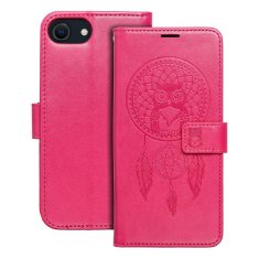 OEM MEZZO Knjižni etui za iPhone 7/8/SE 2020/SE 2022, magenta dreamcatcher
