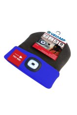 Velamp kapa CAP16 z LED svetlobo modro-črna