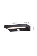 Velamp VELAMP LED solarna svetilka SL238 s senzorjem