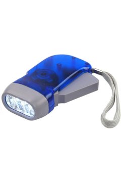 Velamp IN322 LED Dynamo svetilka modra