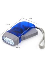 Velamp IN322 LED Dynamo svetilka modra