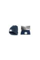 Velamp kapa CAP02L z LED svetlobo temno siva, z reflektorjem