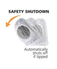 Velamp VELAMP PR012-2 Ventilator s toplim zrakom z oscilacijo