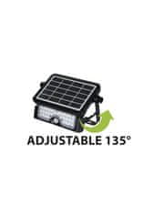 Velamp VELAMP LED reflektor SL360 s solarnim polnjenjem, detektor gibanja