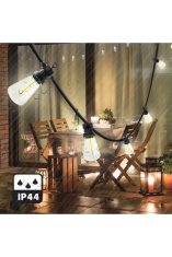 Velamp VELAMP Zunanja svetlobna veriga PS068N z 20 retro žarnicami