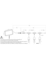 Velamp VELAMP LED svetlobna veriga PS070S s solarnim polnjenjem, 8m