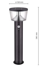 Velamp VELAMP LED solarna svetilka SL344 s senzorjem