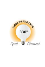 Velamp VELAMP OPAL FILAMENT žarnica 18W, E27, 3000K