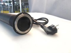 IN Avtomatska izvlečna letev IN 553044, 3 vtičnice, USB A +C
