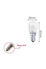 Velamp VELAMP LB903O-27K žarnica za pečico 15W, E14, 2700K