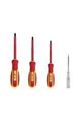 Velamp Set 4 izoliranih izvijačev VELAMP CF144, VDE