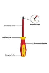 Velamp Set 7 izoliranih izvijačev VELAMP CF170, VDE
