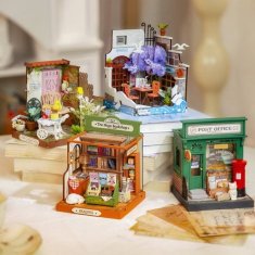 Robotime Knjigarna Miniature House