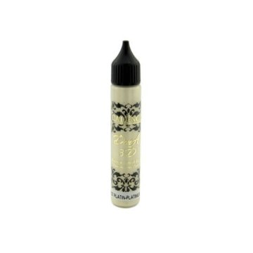 Cadence Dora Metallic Contour and 3D Paint - Platinum / 25 ml