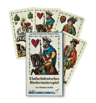 Piatnik Einfachdeutsches Biedermeierspiel št. 2870