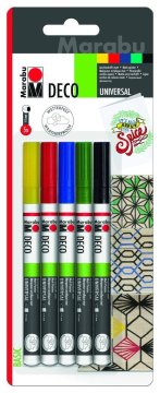 Marabu Akrilni marker 5 x 1-2 mm