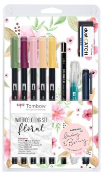 Tombow Komplet akvarelnih barv Floral