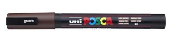 Uni-ball POSCA akrilni označevalec - temno rjav 0,9 - 1,3 mm