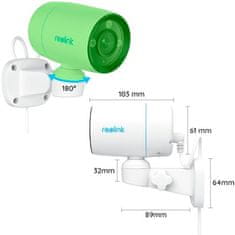 Reolink P330P IP kamera, 8MP 4K Ultra HD, POE, 180° vrtenje