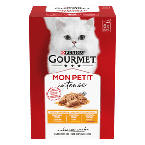  Gourmet Mon Petit mokra hrana za mačke, piščanec, raca in puran