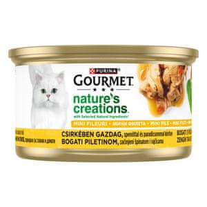  Gourmet Nature's Creations mokra hrana za mačke, piščanec s špinačo in paradižnikom
