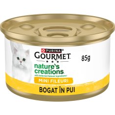 Gourmet Nature's Creations mokra hrana za mačke, piščanec s špinačo in paradižnikom