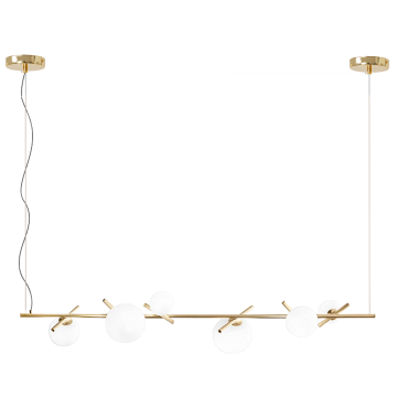 Toolight Viseča svetilka APP1664-6CP Gold