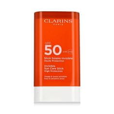 Clarins Sun Care Invisible Stick zaščita pred soncem za obraz za vse tipe kože 17 g unisex