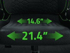 Razer Stol Iskur V2 X, črn