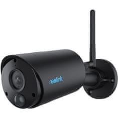 Reolink Argus B320 IP kamera, pametni alarm, IP65 vodoodpornost, črna