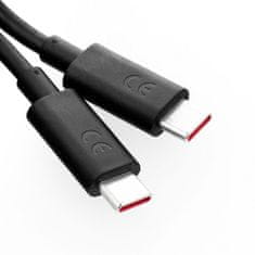 Motorola MOTOROLA originalni kabel tipa C na tipa C 6,5 A SC18D24968 1 m črn kabel v razsutem stanju