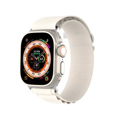 Dux Ducis DUX DUCIS GS najlonski pas za Apple Watch 38/40/41 mm platina